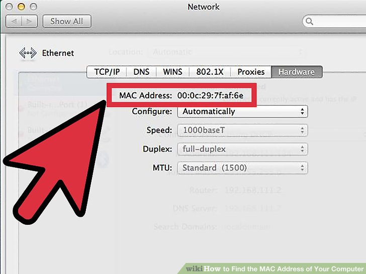 What Does Mac Address Stand For